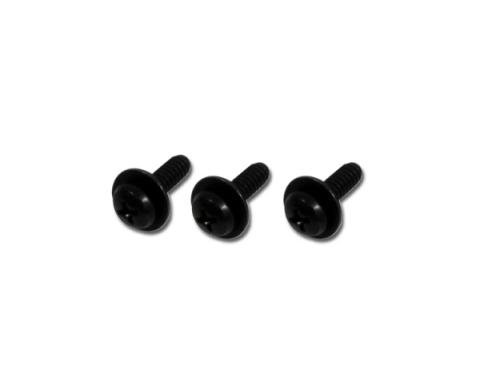 Corvette Glove Box Door to Hinge Screws & Washers, 1963