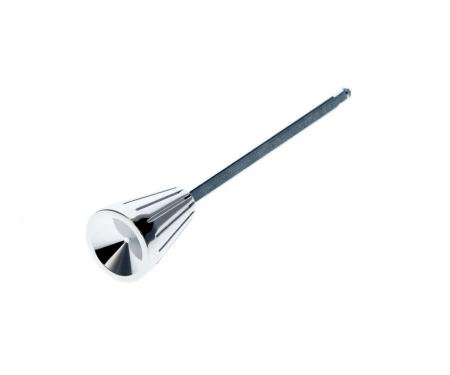AMD Headlamp Switch Rod and Knob, Chrome, 62-63 Nova X460-3062-12