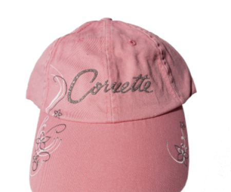 Ladies Pink Corvette Cap