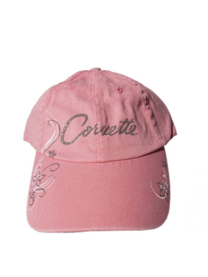 Ladies Pink Corvette Cap