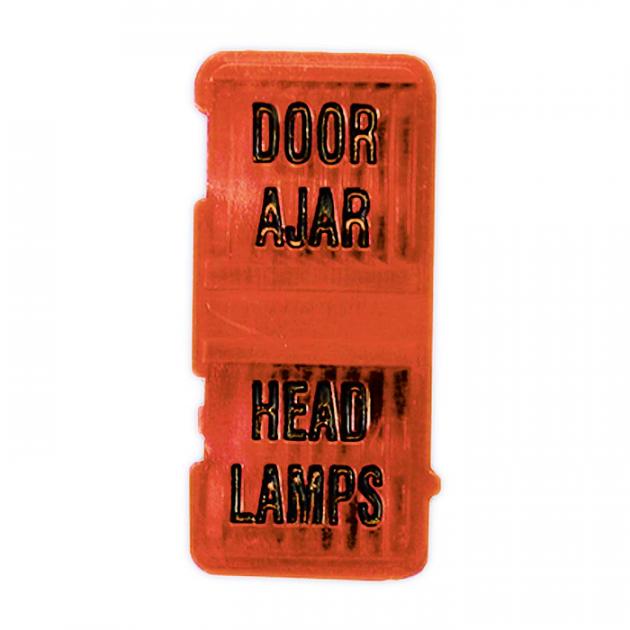 Corvette Door Ajar Warning Lens, 19691971 Corvette Depot