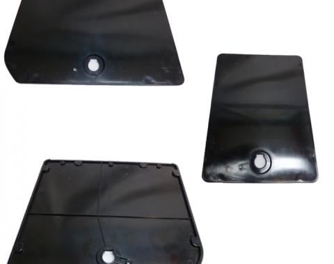 Corvette Compartment Plastic Door, Rear, 1973-1979 Early