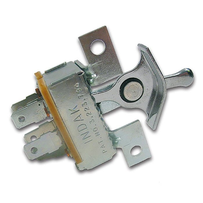 Corvette Heater/Air Conditioning Blower Motor Fan Speed Switch, 1969