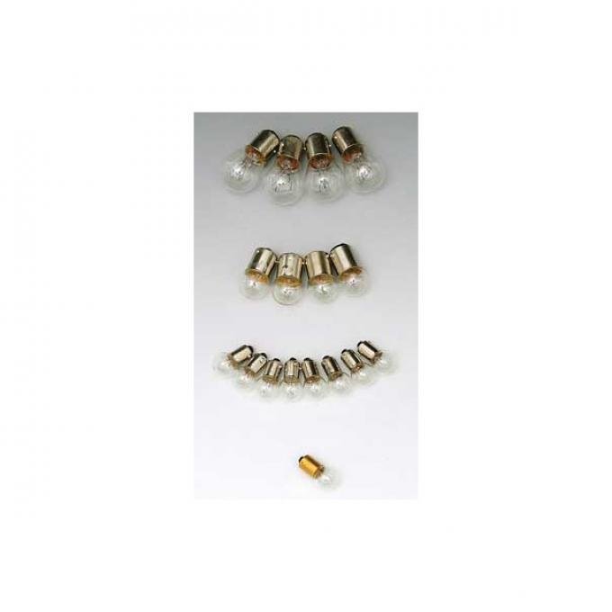 Corvette Light Bulb Kit, 18 Piece, 1960