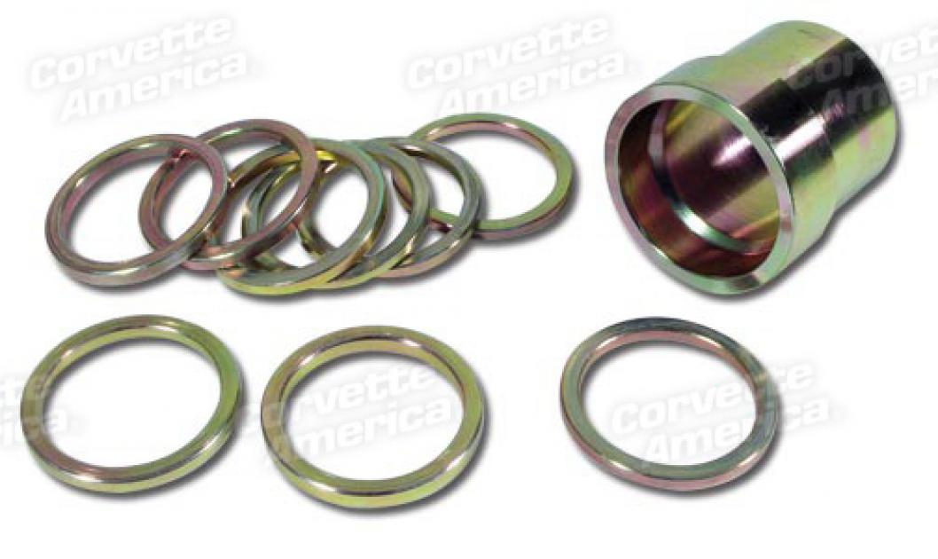 Corvette Rear Wheel Bearing Shim/Spacer Kit (One Wheel), 19631982