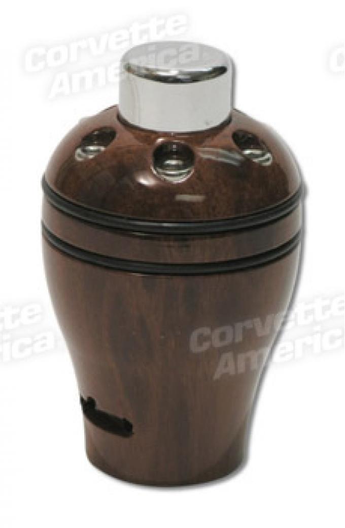 Corvette Shift Knob, Automatic Woodgrain, 1997-2004