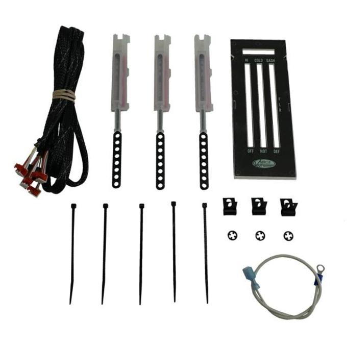 Vintage Air 1969-74 Chevrolet Nova with Factory Air SureFit&trade; Control Panel Conversion Kit 474172