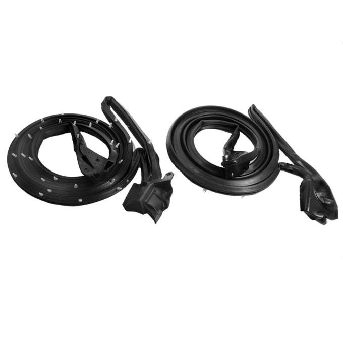 Metro Moulded Parts 1997-2004 Chevrolet Corvette Molded Door Seals. Fits Coupe, Hardtop and Convertible LM 19-E