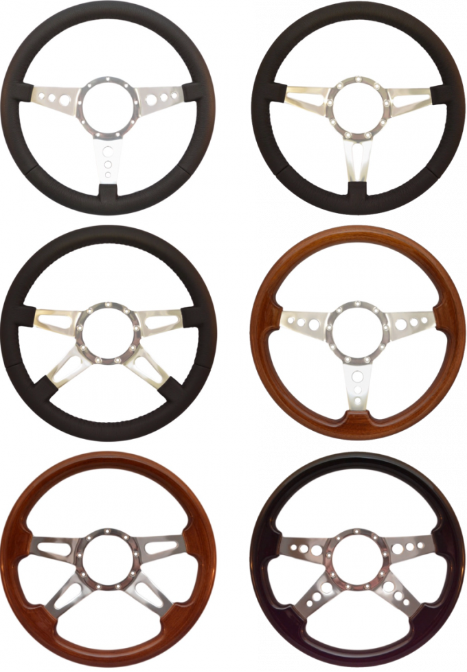 One Fifty Series Volante S9 Sport Steering Wheel Kit, 1953-1957