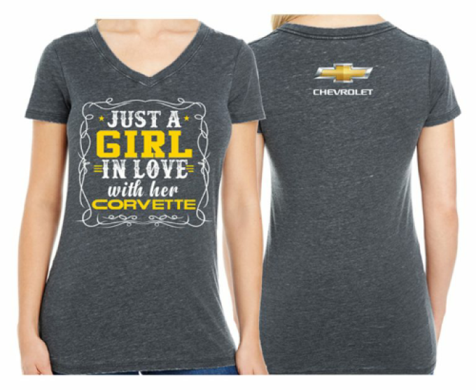 Port & Company Ladies I Love My Corvette T-Shirt