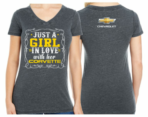 Port & Company Ladies I Love My Corvette T-Shirt