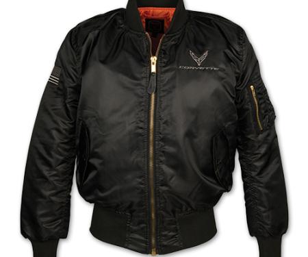 C8 Corvette Flag Flight Jacket
