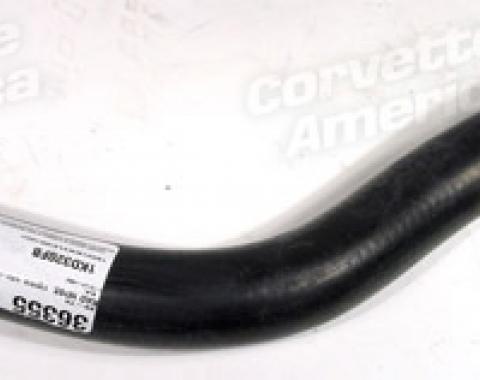Corvette Rad Hose, Uppr 350 with Auto And/Or Air Conditioning, 1969-1976 Early