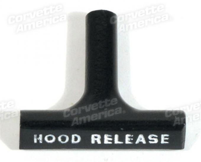 Corvette Hood Release Cable Handle, 19631966 Corvette Depot