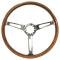 Auto Pro USA VSW 6-Bolt Classic Wood Steering Wheel ST3554