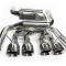 Auto Pro USA 2005-2008 Chevrolet Corvette NXT Step Performance Exhaust System, Axle Back, 4 in. Double Wall Design EX3033