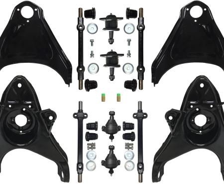 Auto Pro USA 1963-1982 Chevrolet Corvette Poly Control Arm Kit, Upper/Lower CA.CORV.POLY