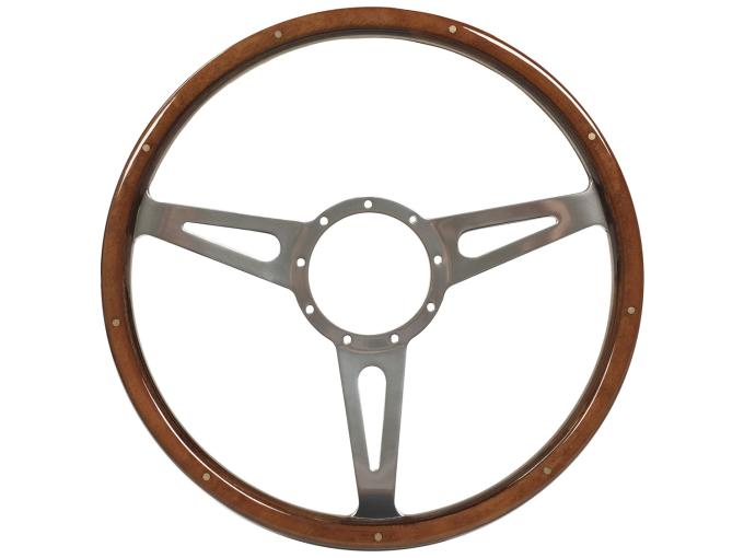 Auto Pro USA VSW 9-Bolt Classic Wood Steering Wheel ST3053