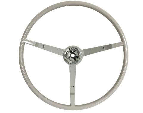 Auto Pro USA 1965-1966 Ford Mustang VSW OE Steering Wheel, White ST3034WHT