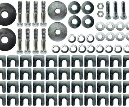Auto Pro USA 1963 Chevrolet Corvette Body Mount Bushing Set, Includes All Hardware BM1014