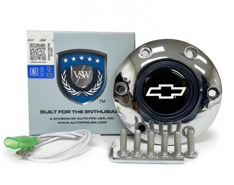 Auto Pro USA VSW Steering Wheel S6 Horn Button STE1023CHR