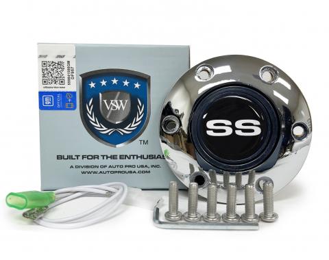 Auto Pro USA VSW Steering Wheel S6 Horn Button STE1007CHR