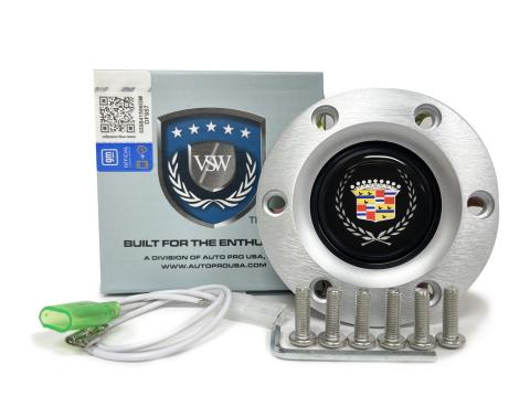 Auto Pro USA VSW 6-Bolt Steering Wheel Horn Button STE1016BRU