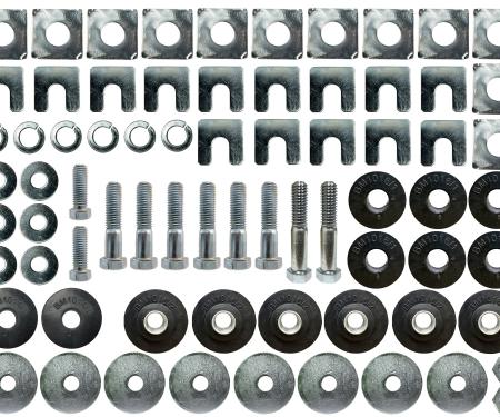 Auto Pro USA 1964-1967 Chevrolet Corvette Body Mount Bushing Set, Includes All Hardware, OE Number 3842914 BM1015