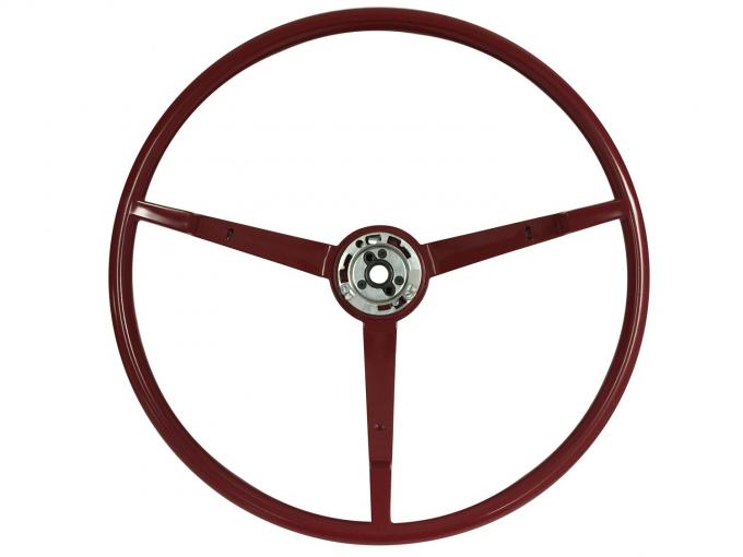 1965 Mustang Interior Dash Dials And Steering Wheel BW by Gill Billington Wall Art