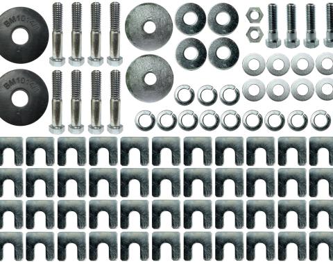 Auto Pro USA 1963 Chevrolet Corvette Body Mount Bushing Set, Includes All Hardware BM1014