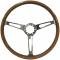 Auto Pro USA VSW Steering Wheel S6 Classic Wood ST3553