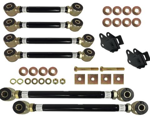 Auto Pro USA 1984-1996 Chevrolet Corvette Strut Rod Kit, Forged Ends, Includes All Grade 8 Mounting Hardware SRKIT5
