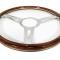 Auto Pro USA VSW 9-Bolt Classic Wood Steering Wheel ST3053