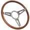 Auto Pro USA VSW 9-Bolt Classic Wood Steering Wheel ST3053