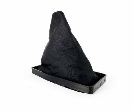 Auto Pro USA 1968-1976 Chevrolet Corvette Shift Boot, Black Leather, OE Number 3977797 BT1001
