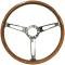 Auto Pro USA VSW 6-Bolt Classic Wood Steering Wheel ST3553