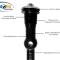 Auto Pro USA 1963-1982 Chevrolet Corvette Poly Control Arm Kit, Upper/Lower CA.CORV.POLY