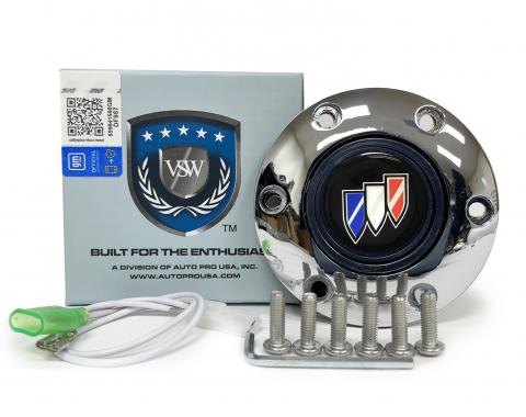 Auto Pro USA VSW Steering Wheel S6 Horn Button STE1010CHR