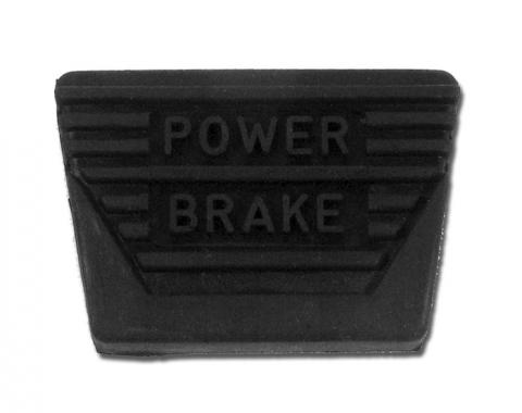 Corvette Pedal Pad, Power Brake Manual, 1963-1967
