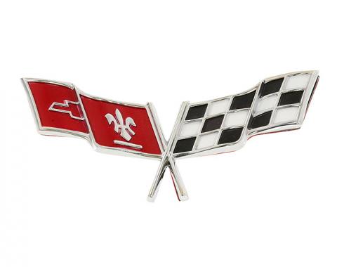 Corvette Emblem, Nose Except 1978, 1977-1979