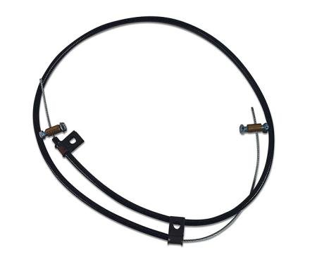 Corvette Hood Cable, Joins Latches, 1968 Early