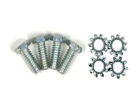 Redline Restomotive® 1968-1982 Chevrolet Corvette Headlight Vacuum & Wiper Door Actuator Relay Screw Set