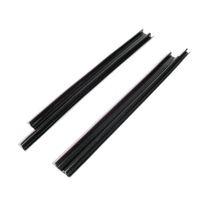 Metro Moulded Parts 1956-1962 Chevrolet Corvette Door Glass Rain Diverter Channel. Each Piece 18-1/2" Long WC 200