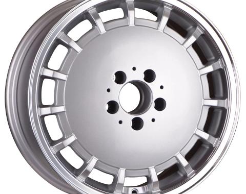 Maxilite 17x8 Mercedes Gulli Style Wheel Silver / DC lip 5x112mm bp 329003