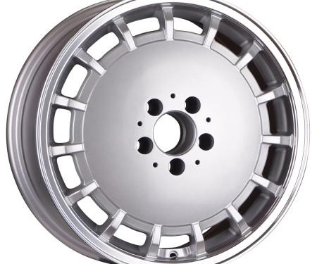 Maxilite 16x8 Mercedes Gulli Style Wheel Silver / DC lip 5x112mm bp 329001
