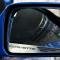 American Car Craft 2014-2019 C7 Corvette - Side View Mirror Trim with Etched CORVETTE with Color Slots 2Pc, Brushed, Choose Color 052029
