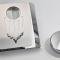 American Car Craft 2014-2019 C7 Corvette Master Cylinder Cover Manual Polished Stainless with Brushed Ribbed Top Plate Corvette Flag Style, Choose Color 053124
