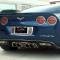 American Car Craft 2005-2013 C6 Corvette - Tag Back Laser Mesh Style, Polished Stainless Steel 042079