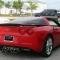 American Car Craft 2005-2013 C6 Corvette - Taillight Trim Kit 4Pc, Chrome Vinyl 042089