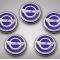 American Car Craft 1984-1996 C4 Corvette - C4 Style Fluid Cap Cover Sets 5Pc, Automatic Transmission 023002